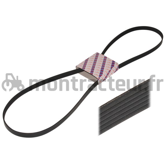 COURROIE PLATE 4 PK X 1067