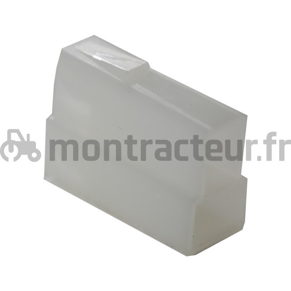 CONNECTEUR STANDARD MÂLE 6.3 MM 2 PÔLES POUR COSSE FEMELLE