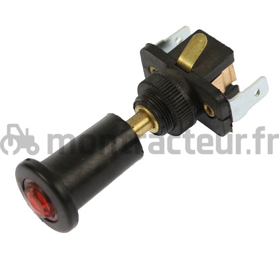 INTERRUPTEUR A TIRETTE A VOYANT ROUGE