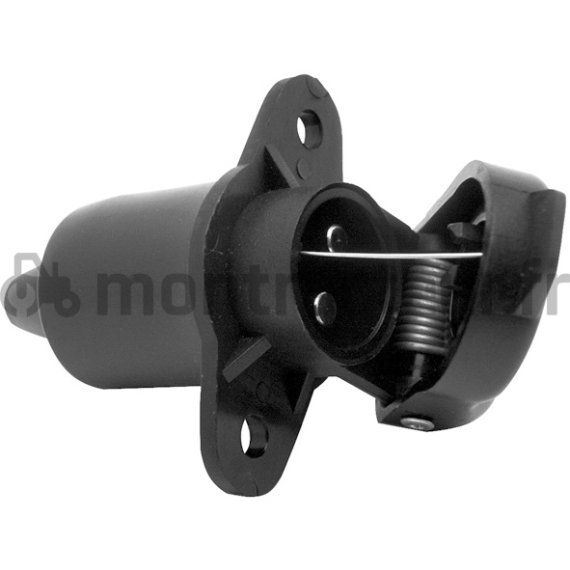 PRISE PLASTIQUE 3 PÔLES - FEMELLE - 12/24V. (BLISTER 1 PIÈCE)