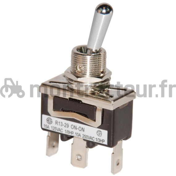 INTERRUPTEUR A LEVIER ON-OFF - (BLISTER 1 PIÈCE)
