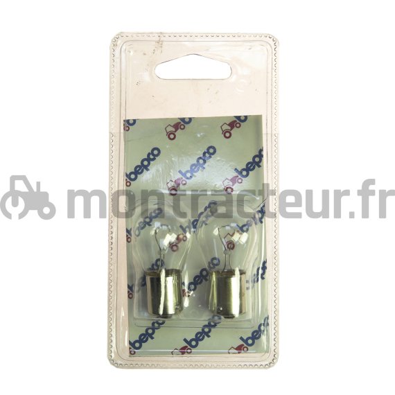 AMPOULE 12V - PH 12498 - 21W - BA 15S - (BLISTER 2 PIÈCES)