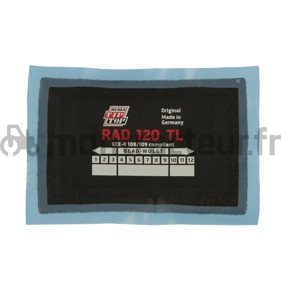 EMPLÂTRE 120 TL 80 X 125 MM - 2 PLY (BLISTER 1 PIÈCE)