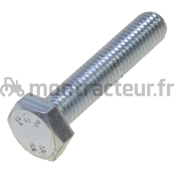 VIS TH ZINC 8.8 - DIN 933 M80 - 10X25 MM (BOÎTE 100 PIÈCES)
