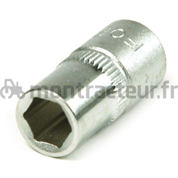 DOUILLE 6 PANS 1/4'' X 7 MM