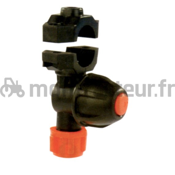 PORTE-BUSE POUR TUBE - 1 SORTIE AVEC ÉCROU - ANTI-GOUTTE - 1/2'' / 7MM (BLISTER 1 PIÈCE)