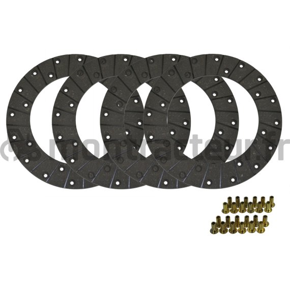 JEU DE GARNITURES DE FREIN Ø 152 MM