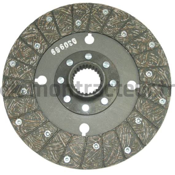 DISQUE PRISE DE FORCE ORGANIQUE RIGIDE - INTERNE Ø 250 - 1.5/8'' - 25