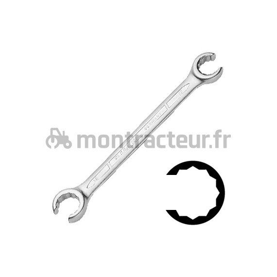 Clé à Fourche Isolée Facom 15 Mm - Isolée 1000 V | Outil électricien Professionnel