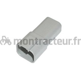 CONNECTEUR FEMELLE DEUTSCH POUR COSSE MÂLE - 4 PÔLES