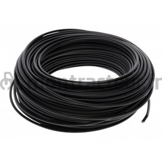 FIL MULTIBRINS 1.5 MM² - BOÎTE 50 M - NOIR