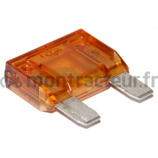 FUSIBLE MAXI FICHES PLATES 70A - AMBRE - (BLISTER 10 PIÈCES)