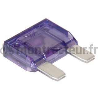 FUSIBLE MAXI FICHES PLATES 100A - VIOLET - (BLISTER 3 PIÈCES)