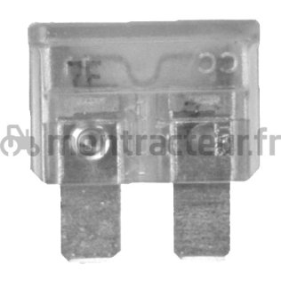 FUSIBLE STANDARD FICHES PLATES 25A - TRANSPARENT - (BLISTER 25 PIÈCES)