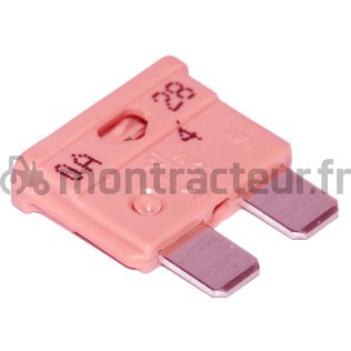 FUSIBLE STANDARD FICHES PLATES 4A - ROSE (BLISTER 10 PIÈCES)