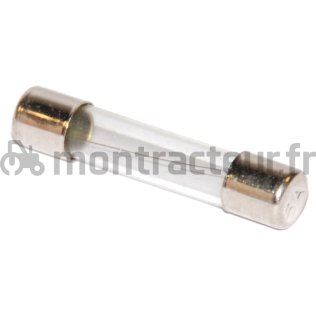 FUSIBLE VERRE 5A - Ø 5.0 X L 20 MM - (BLISTER 10 PIÈCES)