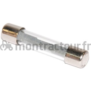 FUSIBLE VERRE 20A - Ø 6.3 X L 32 MM - (BLISTER 5 PIÈCES)
