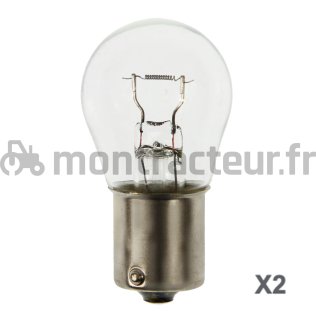 AMPOULE 12V - 21/5W - BAY15D - P21/5W - (BLISTER 2 PIÈCES)