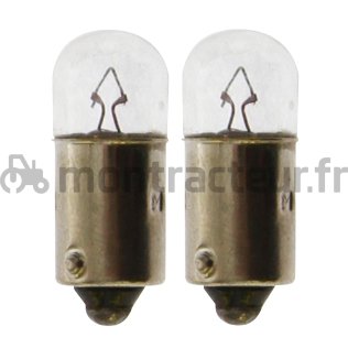 AMPOULE 12V -2W - BA7S - T4W - (BLISTER 2 PIÈCES)