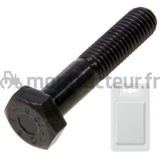 BOULON TH BRUT 10.9 - DIN 931 M16 X 140 (BLISTER 5 PIÈCES)