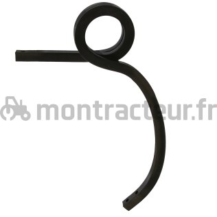 DENT DOUBLE SPIRE GAUCHE 25 X 25 X 455 MM PETIT DÉGAGEMENT