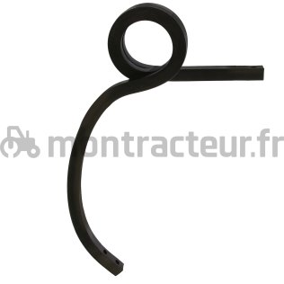 DENT DOUBLE SPIRE DROITE 30 X 30 X 535 MM PETIT DÉGAGEMENT