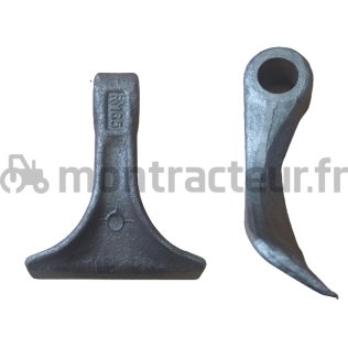 MARTEAU 120 X 30 Ø 25.5 RAYON 126 MM